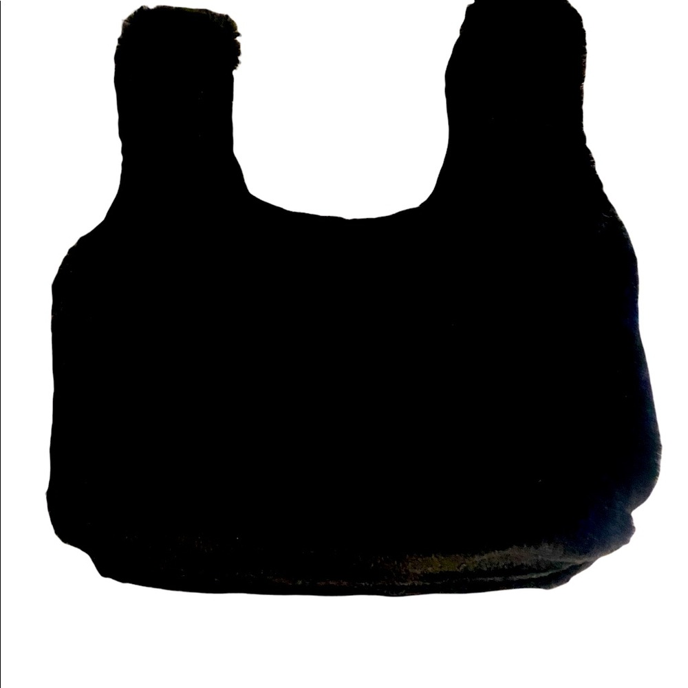 Design Lab faux fur bag